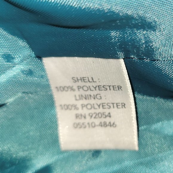 Bundle of 2 Christopher & Banks Open Front Blazers Purple Teal L - Picture 8 of 15